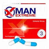 Tabletki na potencje erekcje wzwód MAN-EXTREME x3 kapsułki