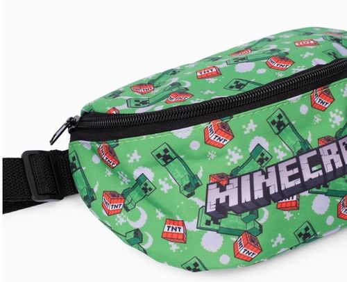 nerka MINECRAFT saszetka regulowany pas LOGO CREEPER TNT na Arena.pl