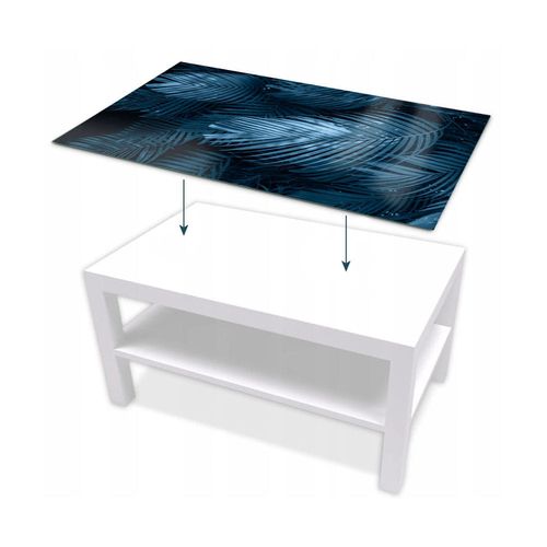 BLAT SZKLANY IKEA LACK Zamglone liście z Twoim napisem 90x55cm 050a na Arena.pl