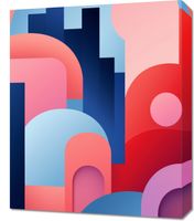 Obraz 50x60cm Miasto Kolorów