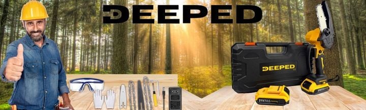 Piła Łańcuchowa Akumulatorowa Mini Pilarka 4''/6'' cali 2xAKU 2xPROWADNICE zdjęcie 11