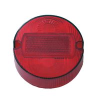 Klosz lampy tylnej okrągły czerwony S50