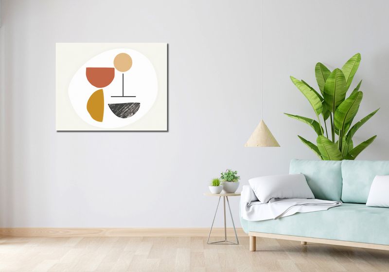 Obraz 90x70cm Kompozycja Balans zdjęcie 2