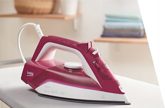 Żelazko Beko SIM3126R parowe bordowe para 120g/min zdjęcie 7