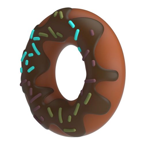 pretty love choco super donut silicone cock ring na Arena.pl