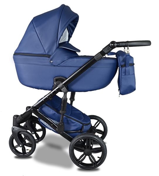 WÓZEK DZIECIĘCY BeRco 2w1 + Adaptery Maxi Cosi Cybex Aton X-Lander zdjęcie 14