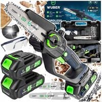 MINI PILARKA GAŁĘZIÓWKA PIŁA ŁAŃCUCHOWA AKUMULATOROWA DO GAŁĘZI 2xAKU