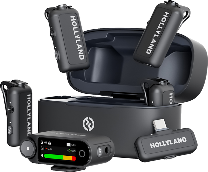 Hollyland LARK MAX 2 Combo 4-Person Version with Camera RX + USB-C RX zdjęcie 1