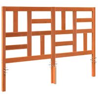 Wezgłowie łóżka Z zagłówkiem Woskowy brąz 145.5 x 4 x 104 cm