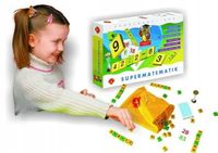 Edukacyjne GRY Dla DZIECI 7 LAT Supermatematyk ALEX Logiczna Zabawa Ciekawa