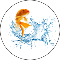 Opłatek na tort Ryba Wędkarz Wędka