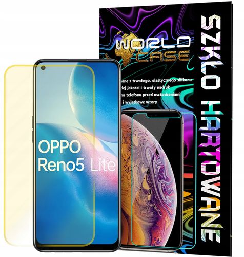 SZKŁO HARTOWANE DO OPPO RENO 5 LITE / A94 / F19 NA EKRAN SZKIEŁKO OCHRONNE na Arena.pl