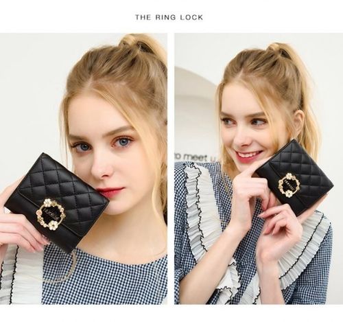 Nucelle elegancki niebieski portfel na Arena.pl