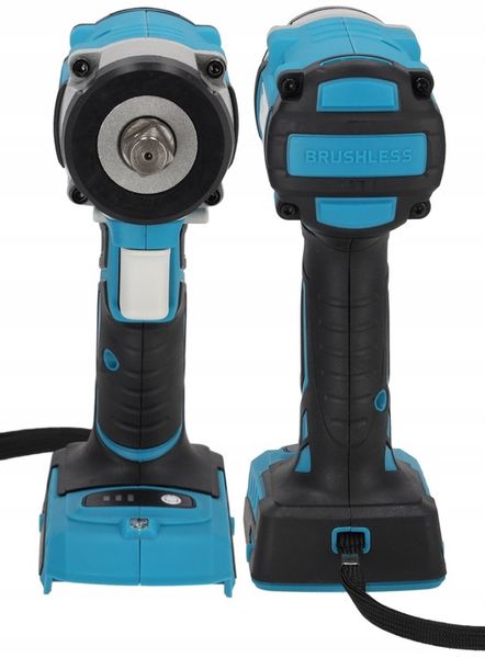 KLUCZ UDAROWY DEDRA akumulatorowy bezszczotkowy 350Nm SAS+ALL 3biegi 1,2" zdjęcie 3