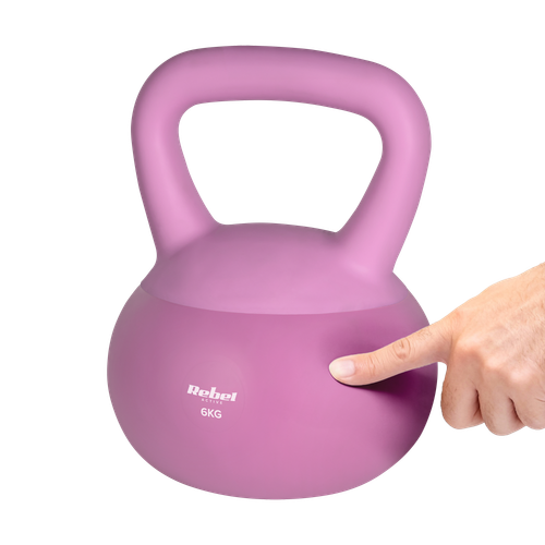 Soft Kettlebell 6kg  REBEL ACTIVE na Arena.pl