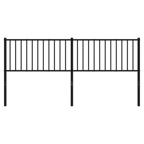 Metalowe wezgłowie, czarne, 180 cm na Arena.pl