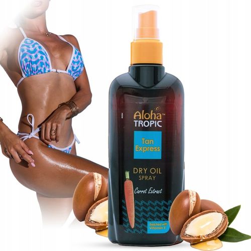 Greckie opalanie Aloha Tropic Suchy olejek BOOSTER PRZYSPIESZACZ OPALANIA na Arena.pl