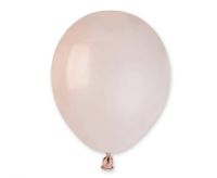 Balony pastelowe blady różowy shell #100, 12 cm 3 szt.