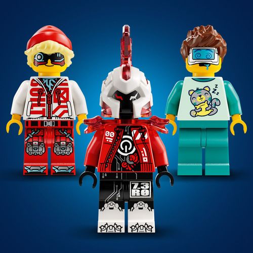 LEGO Tygrysi mech Coopera i hot rod Zero 71497 na Arena.pl