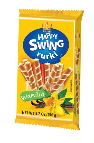 Flis Rurki Happy Swing o smaku waniliowym 150g na Arena.pl