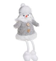 bałwan pluszowy siedzący 18cm |  232can204285