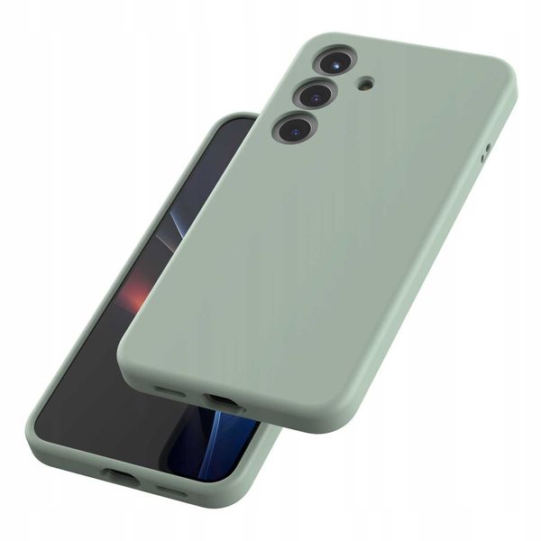 Spacecase Silicone Mag Galaxy S25 Mint zdjęcie 5