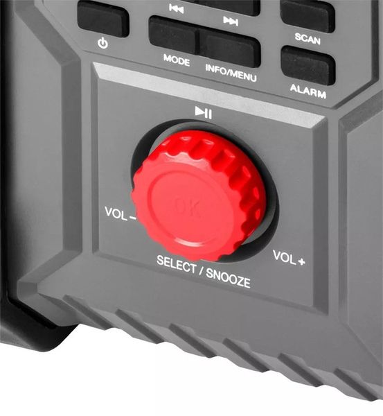 RADIO BUDOWLANE ENERGY+ 18V,BEZ AKU GRAPHITE zdjęcie 8