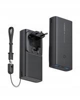 2 x VEGER powerbank 10000 mAh PD QC3.0 20W ACE100 (W1146) czarny.