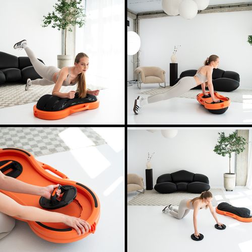 Platforma balansująca HMS BSX02 | 490 kg | pompka + uchwyty na Arena.pl