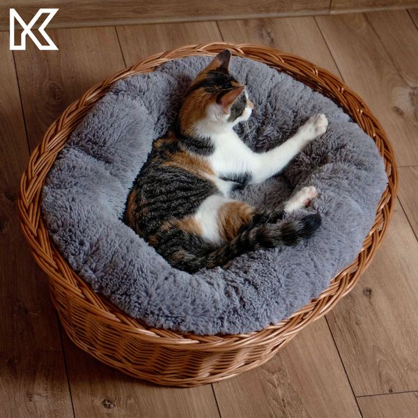 KADAX Legowisko Dla Psa Wiklinowe 65cm Wiklina M zdjęcie 2