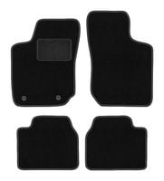 Dywaniki welurowe LUX Opel Corsa B 1993-2001 hatchback czarne