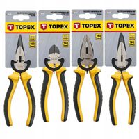 ZESTAW SZCZYPIEC KOMBINERKI 160 MM TOPEX