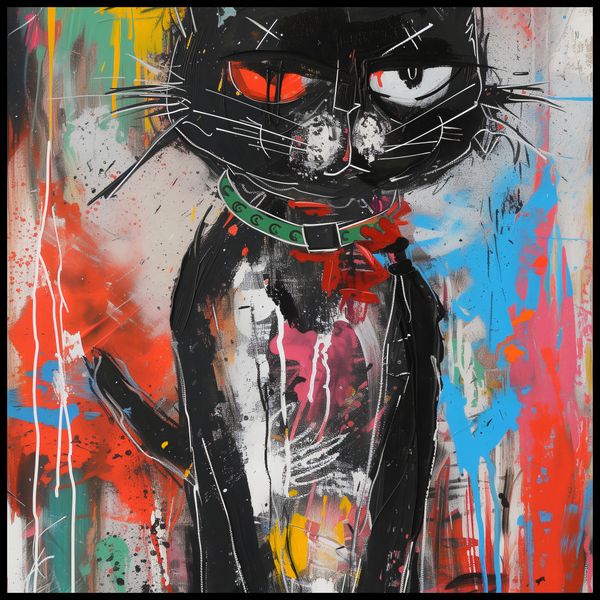 Plakat 80x80cm Gburowaty Kiciak zdjęcie 2