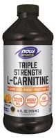 NOW FOODS L-Carnitine Triple Strength Liquid 3000 mg Citrus  473 ml)