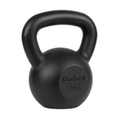 Kettlebell żeliwny 18kg kettle hantel obciążenie odważnik do ćwiczeń Rebel
