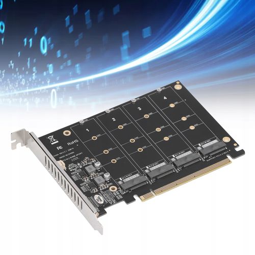 Adapter M.2 NVME SSD DO PCIE X16 na Arena.pl