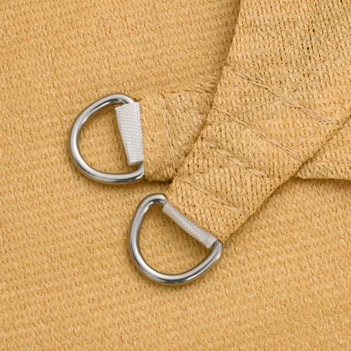 Żagiel przeciwsłoneczny, 160 g/m², piaskowy, 3x4 m, HDPE na Arena.pl