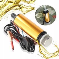 POMPKA SPUSZCZANIE PALIWA ROPY OLEJU WODY ELEKTRYCZNA 12V