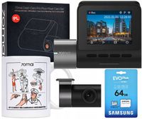 Kamera samochodowa 70mai PRO++ A500S+WSTECZNA j.PL