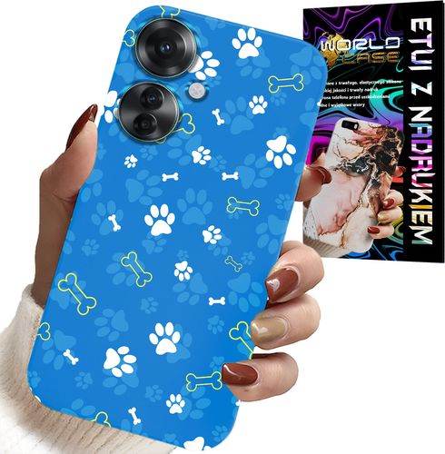 ETUI DO OPPO RENO11 F 5G - ŁAPKI KOŚCI PIES PATROL WZORY DLA DZIECI na Arena.pl