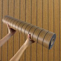 PANEL DEKORACYJNY SAMOPRZYLEPNY PCV LAMELE IMITACJA DREWNA W ROLCE 280x60cm