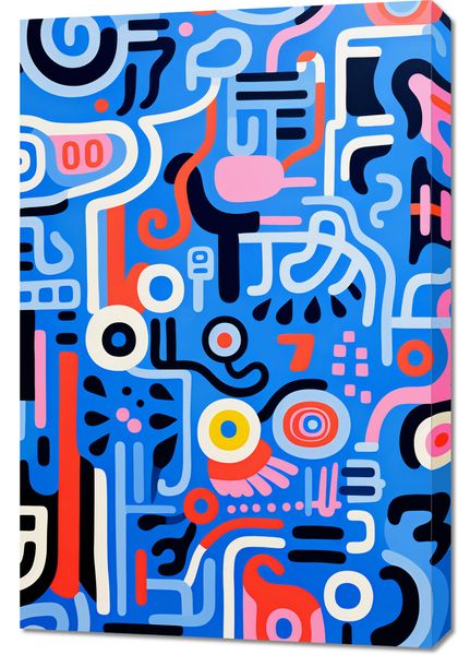 Obraz 60x90cm Rytmiczne Echo zdjęcie 1