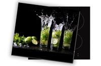 SZKLANA DESKA NA KUCHENKĘ 60x52 047A MOHITO