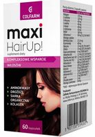 Maxi HairUp! 60 kapsułek siarka biotyna NA WŁOSY