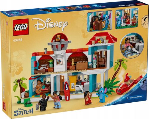 43268 - lego disney - domek na plaży lilo i stitcha na Arena.pl