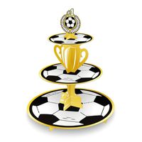 Patera na babeczki ciastka Piłka Nożna, 34x41 cm