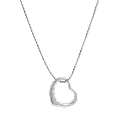 naszyjnik z jednolitym sercem (c9838ag) na Arena.pl