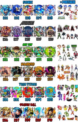 ZESTAW OPŁATEK NA TORT 20CM + 17 POSTACI - HALLOWEEN + IMIĘ 15CM 18 CM na Arena.pl