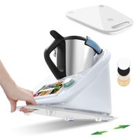 Deska ślizgowa do Thermomix TM6 TM5 podstawka akrylowa biała pod robot
