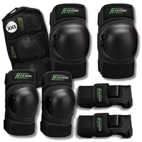 zestaw ochraniaczy ochraniacze na rolki rower dla dzieci 6 el. rozmiar xxs